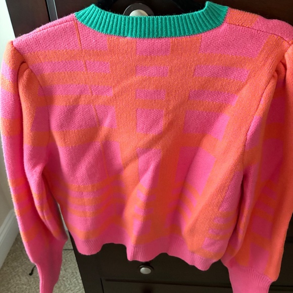 XS THML Pink and Orange Cardigan - Picture 3 of 3